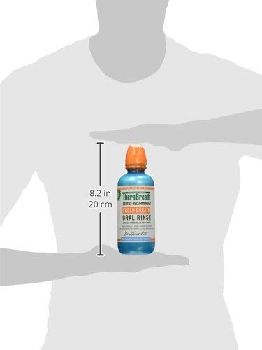 THERABREATH DENTIST RECOMMENDED FRESH BREATH ORAL RINSE – ICY MINT FLAVOR, 16 FL OZ