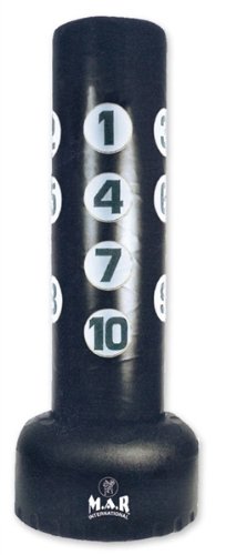 numbered punching bag