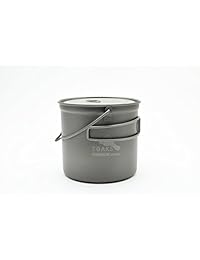 toaks 1100 ml, bote de titanio con asa