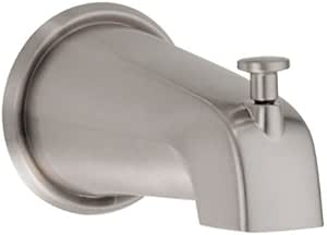 Danze D606425bn 8 Inch Wall Mount Tub Spout With Diverter Brushed Nickel Faucet Aerators And Adapters Amazon Com