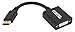 Plugable DisplayPort to DVI Adapter, Driverless, Compatible with Windows and Linux Systems and Displays up to 1920x1200@60Hz, Passive