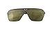 GAMT Fashion Mirrored TV Style Sunglasses Metal Frame Gold