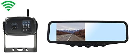 Tadibrothers Digital Wireless RV Backup Camera With Rear View Mirror