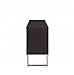 Coaster Home Furnishings - Lawtey - Wood - 5-Drawer Credenza with 2 File Drawers, 3 Top Drawers, Adjustable Shelf, Open Shelved Compartmen and U-Shaped Legs - Home Office - Cappuccino - 801522