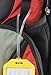 Specialist ID 10 Pack - 6 Inch Premium Clear Plastic Luggage Tag Holder Worm Loops for Bag Tags - Strong, Flexible Plastic Strap Elastic Loops for Hang Tags on Backpacks and Suitcases