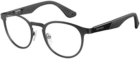 Carrera 5531 Single Vision Full Frame Designer Reading Glasses, Matte Black, +0.75