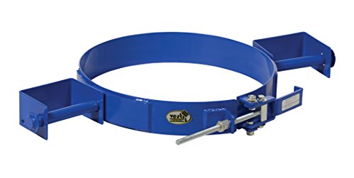 Vestil TDR-30 Steel Tilting Drum Ring, Painted Carbon Steel, 1200 lbs Capacity