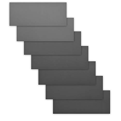 Navaris 42x Hand Schleifpapier Set nass und trocken - 800-3000 Körnung - 93x230mm - wasserfest - Nassschleifpapier Schleifpapier Holz Metall Keramik Stein - Sand Paper