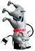 Hitch Critters 1063 Bad Dog Animated Ball Hitch Cover