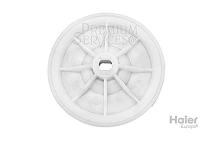 Original Haier-Ersatzteil: Trommel-Wanne-Riemenscheibe für Wäschetrockner Herstellernummer SPHA00605692 | Kompatibel mit den 