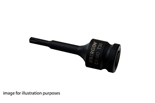 US Pro BERGEN 1/2 DR IMPACT TORX BIT SOCKET T30 X 78MM B3359