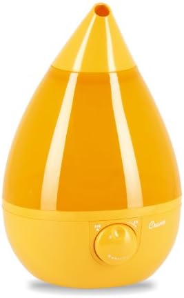 Crane Drop Ultrasonic Cool Mist Humidifier - Orange