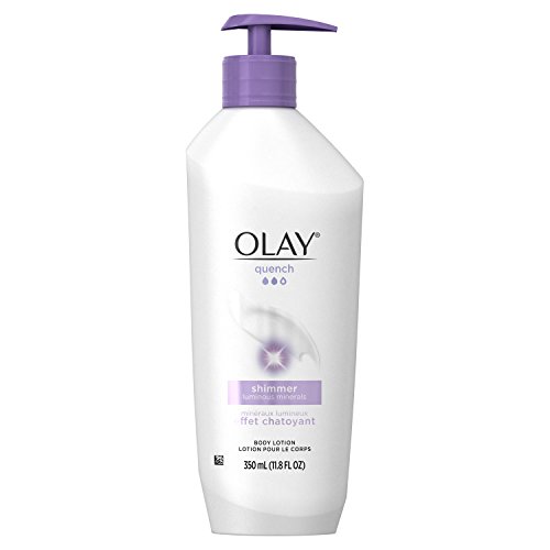 Olay Quench Plus Shimmer Body Lotion, 11.8 Fluid Ounce