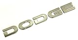 New Chrome Dodge Emblem Ram Charger Challenger Magnum HEMI 1pc .150 Thick