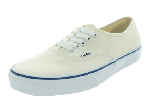 Vans Unisex's AUTHENTIC SKATE SHOES 8 (White/Off White)