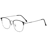 HOKETOP Blue Light Blocking Glasses for Men Anti-Fatigue Computer Monitor Gaming Glasses Prevent Headaches Glasses