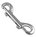 ProTool - Double Ended Snap Hook, Nickel Plated, Length Overall (3 1/2 Inches) (6-Pack)
