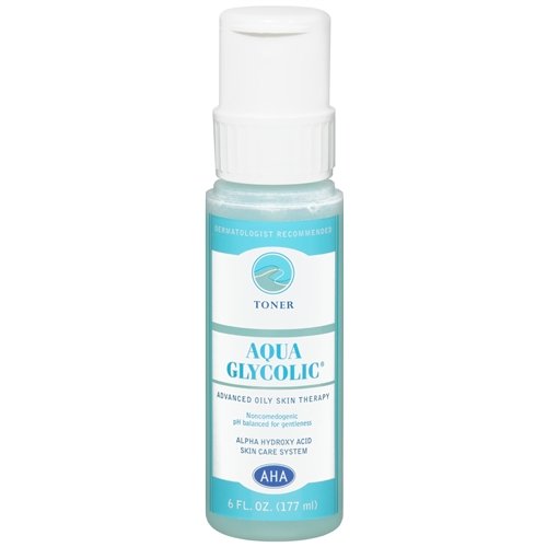 Aqua Glycolic Toner (Now Mederma AG) 6 fl oz (Pack of 4)