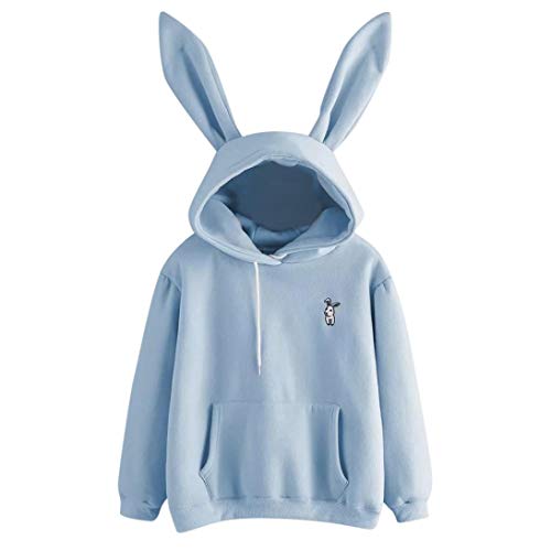 Lotus Flower 2018 Womens Long Sleeve Rabbit Hoodie Sweatshirt