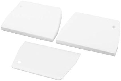 uxcell Pizza Dough Scraper Cutter Plastic Baking Cake Decorating Kitchen Tool 20 Pcs