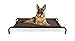 Furhaven High-Airflow Cooling Elevated Cot Dog Bed - Espresso, Large