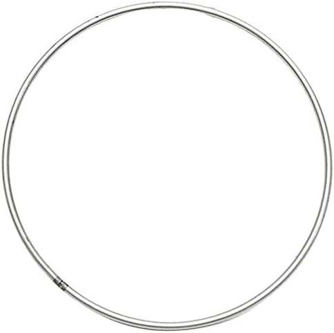 yodaliy Metal Rings Metal Hoops for Dream Catcher, 6 Sizes Iron Ring Welded Craft DIY Decoration Prop Easy to Use Durable Handmade Hoop(190mm)