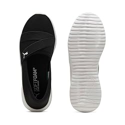 PUMA Women's Adelina 2 Sneaker Ballet Flat, Black