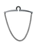 Men's Tie Chain Gold Silver Black Tie Clips Link