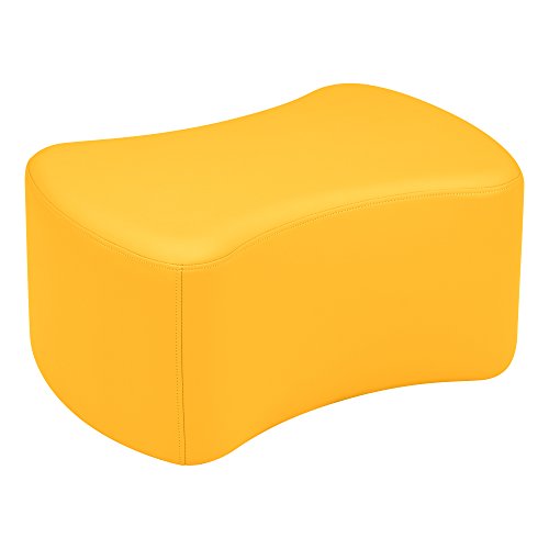 Sprogs 12" H Structured Bow-Tie Stool -Flexible Modular Collaborative Soft Seat…