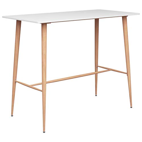 Tidyard 3-TLG. Bar-Set mit 1 Tisch und 2 Barhocker Bistrotisch Bartisch Barhocker Stehtisch Bartresen Küchenbar… – Bild 8