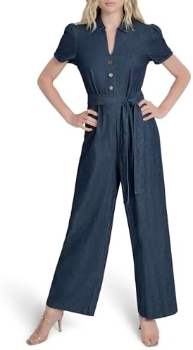 marina chiffon overlay jumpsuit dress Chiffon Overlay Jumpsuit (Women)