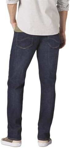 Lee Extreme Motion Straight Fit Tapered Leg Jean Maddox W35 L32 at