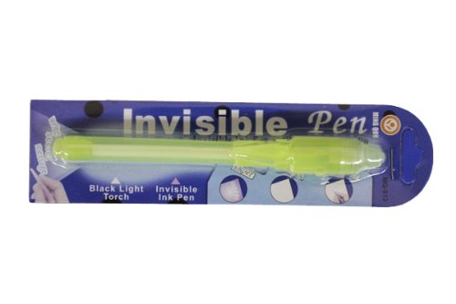 Dragonpad Place Invisible Ink Pen and Black Light - 4 Pack