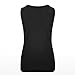 ZZhong Women's Sexy Bandage Summer Tank Tops Sleeveless T Shirt Clubwear Black L