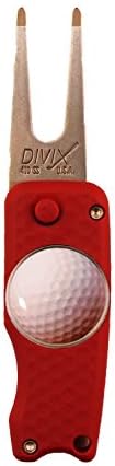 DX Switchblade Divot Repair Tool Golf Ball Red | Made in USA
