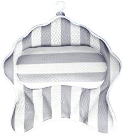 LLUNC Bath Pillow, Home spa Bath Pillow, Comes with Powerful Suction Cup, Comfortable and Soft Design, Shoulder and Neck Support. Non-Slip Bathtub Pillow for Any Size Bathtub