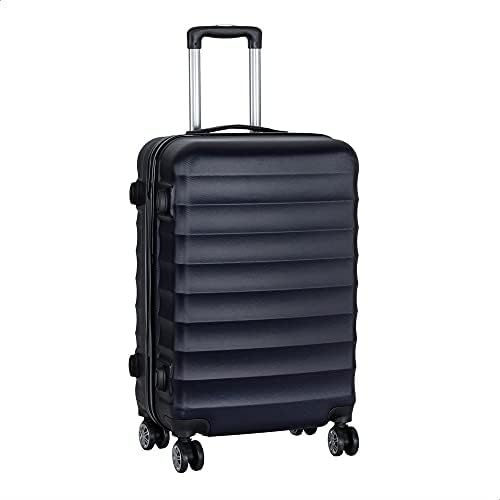 JB Luggage Trolley Travel Bag, Size 24 Navy price in Egypt Amazon