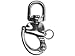 Marine Durable Stainless Steel Swivel Snap Shackles Quick Release Bail Sailing Rigging Shackles (5