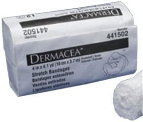 Dermacea Sterile Stretch Bandage 6 X 4 Yds stretched 75 relaxed Part No 441507 12package