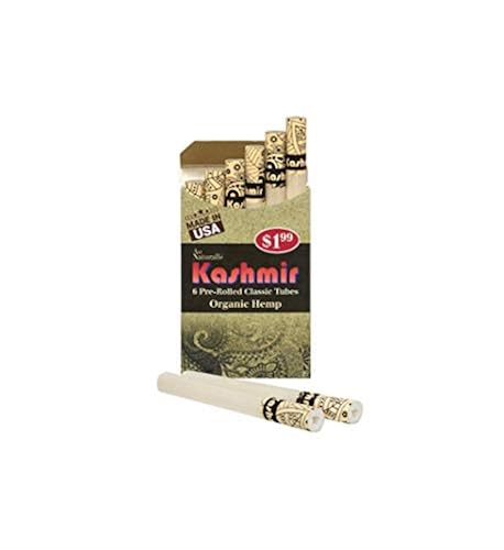 Kashmir Pre Rolled Filter Tubes Organic Hemp Pack of 10 in Saudi Arabia