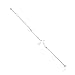 925 Sterling Silver Heartbeat Lifeline Pulse Open Heart Charm Pendant Necklace/Bracelet for Women