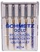 Schmetz Gold Titanium Embroidery Needles Size 90/14 primary