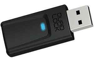 Quad Lock Wireless Car Adapter for Apple CarPlay & Android Auto - Plug & Play USB for Cars with Wired CarPlay/Android Auto