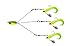 Yumbrella Ultralight Tripod, Grub Chartreuse