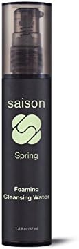 Saison® Spring Foaming Cleansing Water | Organic, Natural, Vegan & Cruelty Free Beauty | Good for Normal Skin