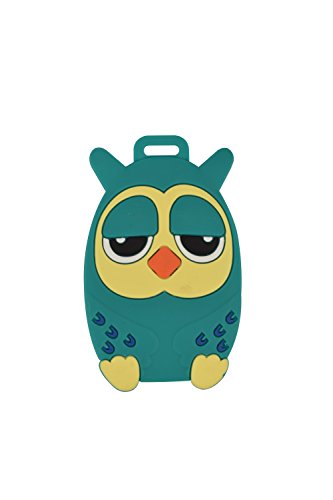 Unique Luggage Tag Travel Suitcase Bag Identify Label with Steel Loop (Squirrel-3Pack)