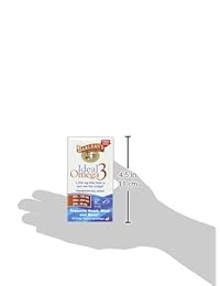 De Barlean Aceites Orgánicos ideal Omega-3 Suplemento Nutricional Softgel, 1, 1