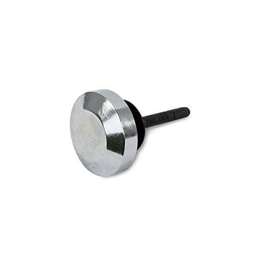 Top Street Performance JM2002 Chrome Power Steering Pump Cap with Dipstick