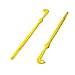 Fishing Knot Tying Tools - Tiefast Knot Tool - 2 x Hook Loop Tyer and Disgorger Tie Fast Nail Knot Tying Tool for Fly Fishing Line Fish Hooks Tier Tools Kit Plastic