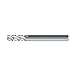SpeTool 1/4 End Mill for Aluminum 3 Flutes CNC Spiral Router Bit for Aluminum Cut Non-Ferrous Metal Upcut 2.5 inches Long